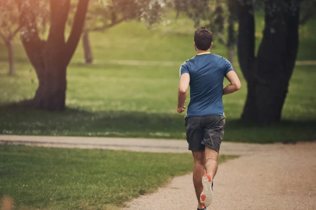 Jogging trails through landscaped parks at The Valley